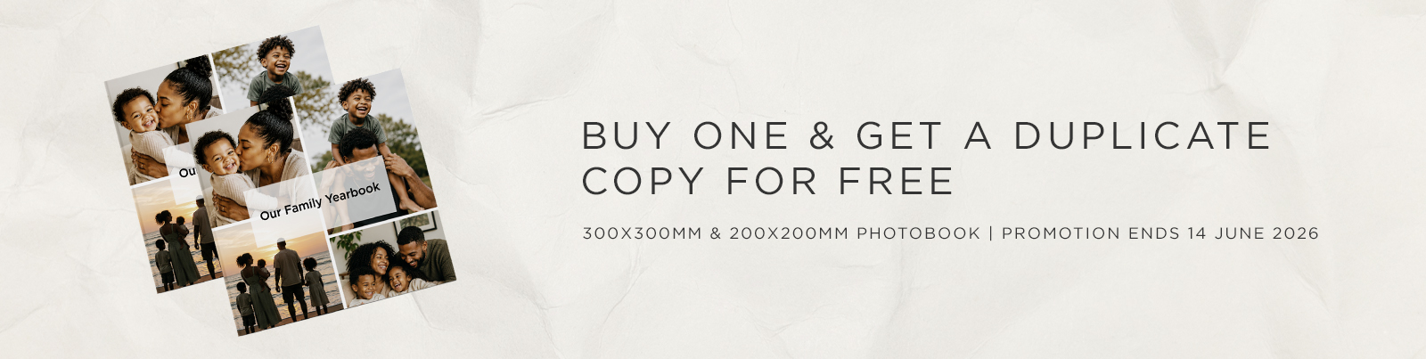 BUY 1 GET A DUPLICATE FREE