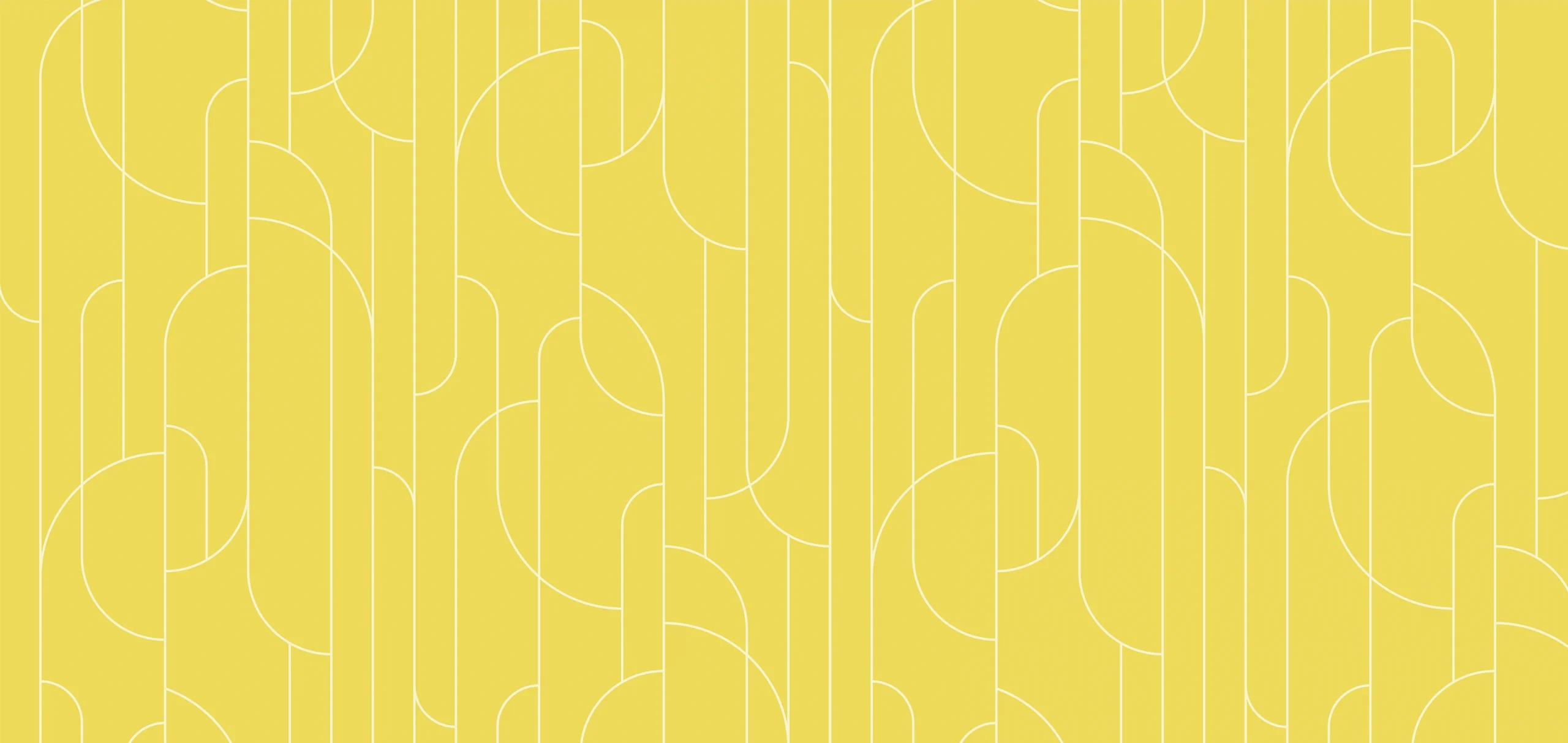 Si Maclennan Collection SM04 Geometric White line and yellow background print, Orms Printroom